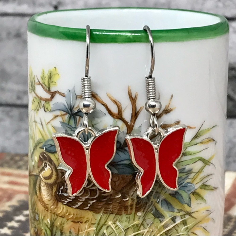 Butterfly Hook Earrings